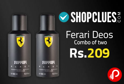 Ferari Deos Combo of two at Rs.209 - Shopclues
