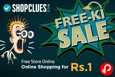 Free Store Online | Online Shopping for Rs 1 - Shopclues