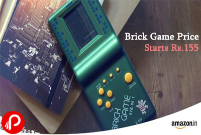 Brick Game Price Starts Rs.155 | 90’s Kids Game - Amazon