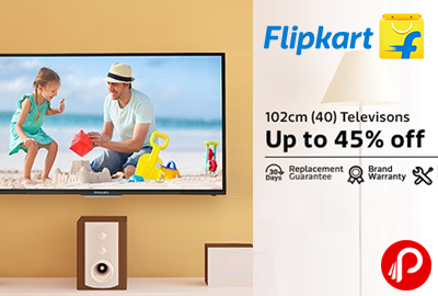 LED 102cm (40) Televisions Upto 45% off - Flipkart