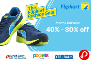 Men's Footwear 40% - 80% off | The Flipkart Fashion Sal