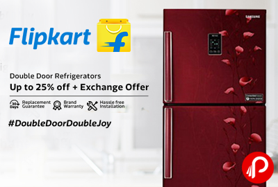 Double Door Refrigerators | Up to 25% Off + Exchange Bonus Extra - Flipkart