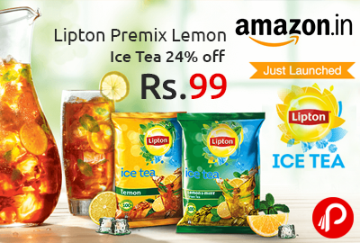 Lipton Premix Lemon Ice Tea 24% off at Rs.99 | Just Launched – Amazon
