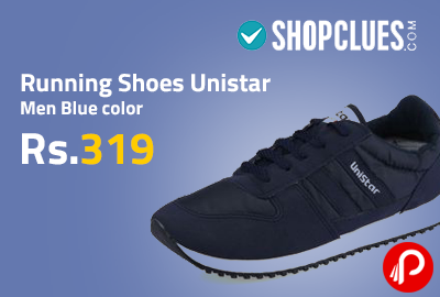 Running Shoes Unistar Men Blue color at Rs.319 - Shopclues