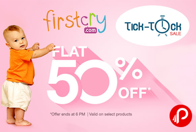 Flat 50% on Toys | Tick-Tock Sale - Firstcry