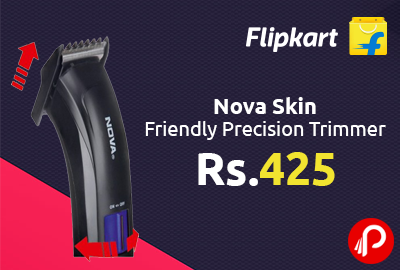 Nova Skin Friendly Precision Trimmer at Rs.425 - Flipkart