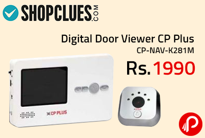Digital Door Viewer CP Plus CP-NAV-K281M at Rs.1990 - Shopclues