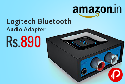 Logitech Bluetooth Audio Adapter at Rs.890 - Amazon