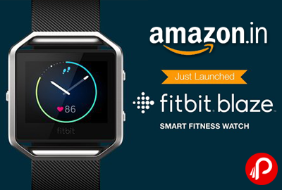 Fitbit Blaze Smart Fitness Watch Just In Rs.19999 - Amazon