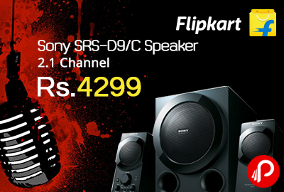 Sony SRS-D9/C Speaker 2.1 Channel at Rs.4299 - Flipkart