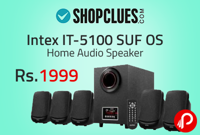 Intex IT-5100 SUF OS Home Audio Speaker at Rs.1999 - Shopclues