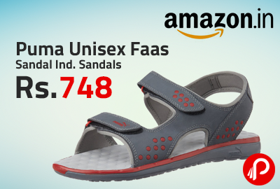 Puma Unisex Faas Sandal Ind. Sandals Only in Rs.748 - Amazon