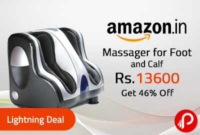 Massager for Foot and Calf at Rs.13600 | Get 46% off - Amazon