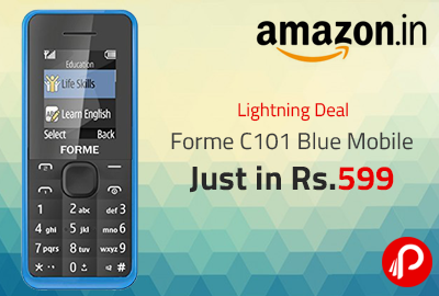 Forme C101 Blue Mobile Just in Rs.599 - Amazon