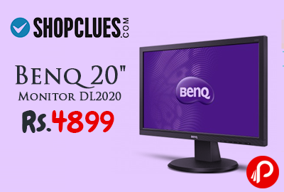 Benq 20" Monitor DL2020 at Rs 4899 - Shopclues