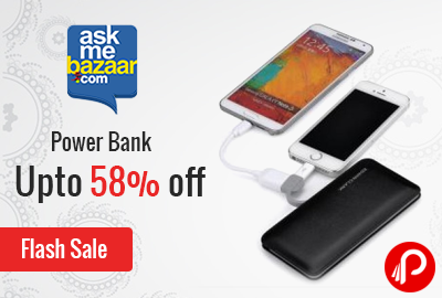 Power Bank Upto 58% off Flash Sale - AskMeBazaar