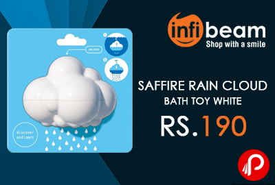 Saffire Rain Cloud Bath Toy white at Rs.190 - Infibeam