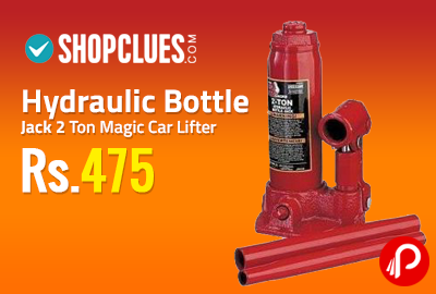 Hydraulic Bottle Jack 2 Ton Magic Car Lifter at Rs.475 - Shopclues