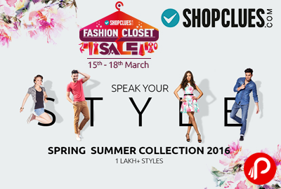Spring Summer Collection | Flat 50-90% Off - Shopclues