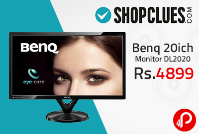 Benq 20ich Monitor DL2020 at Rs.4899 - Shopclues