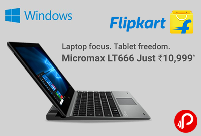 Laptop Micromax LT666 Tablet Just in Rs.10999 - Flipkart