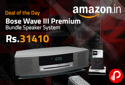 Bose Wave III Premium Bundle Speaker System at Rs.31410 - Amazon