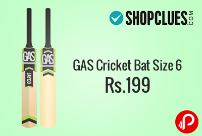 GAS Cricket Bat Size 6 at Rs.199 - Shopclues