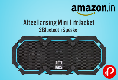Altec Lansing Mini LifeJacket 2 Bluetooth Speaker just in Rs.4999 - Amazon