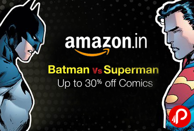 Comics Batman Vs Superman Upto 30% off - Amazon