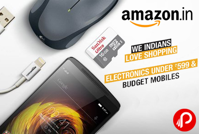 Electronic Under Rs.599 & Budget Mobiles - Amazon
