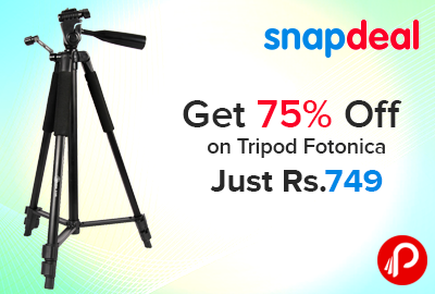 Get 75% off on Tripod Fotonica Just Rs.749 - Snapdeal