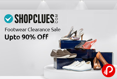 Footwear Clearance Sale Upto 90% off - Shopclues