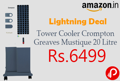 Tower Cooler Crompton Greaves Mustique 20 Litre Just Rs.6499 - Amazon