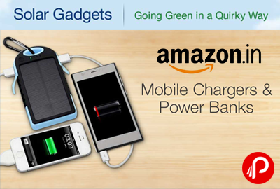 Solar Gadgets | Going Green in a Quirky Way - Amazon