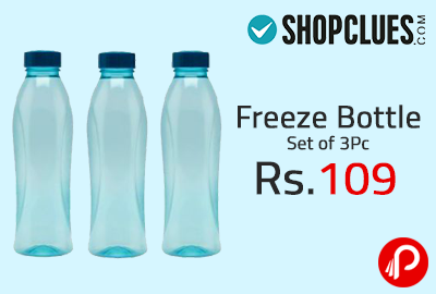 Freeze Bottle Set of 3Pc at Rs.109 - Shopclues