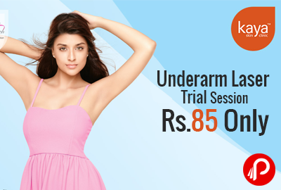 Underarm Laser Trial Session at Rs.85 Only - Kaya