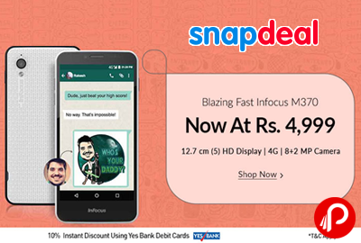Infocus M370 Mobile Now at Rs.4999 - Snapdeal