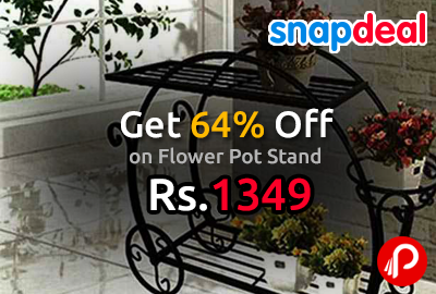 Get 64% off on Flower Pot Stand at Rs.1349 - Snapdeal
