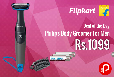 Philips Body Groomer For Men at Rs.1099 - Flipkart