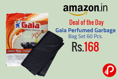 Gala Perfumed Garbage Bag Set 60 Pcs. at Rs.168 - Amazon