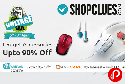 Gadget Accessories Upto 90% off | High Voltage Sale - Shopclues