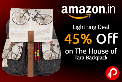 Get 45% off on The House of Tara Backpack Just Rs.659 - Amazon