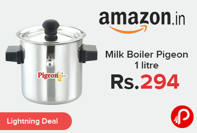 Milk Boiler Pigeon 1 litre Just Rs.294 - Amazon