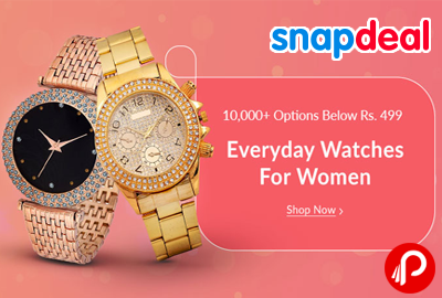 Everyday Watches for Women Below Rs.499 - Snapdeal