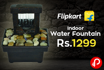 Indoor Water Fountain at Rs.1299 - Flipkart