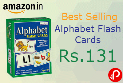 Alphabet Flash Cards Just Rs.131 | Best Selling - Amazon