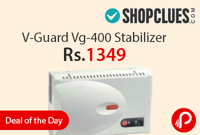 V-Guard Vg-400 Stabilizer at Rs.1349 | 46% off - Shopclues