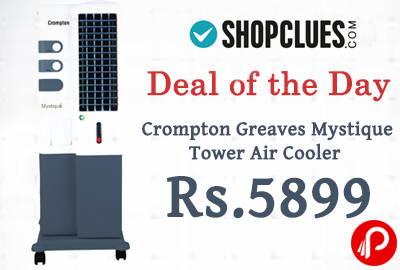 Tower Air Cooler Crompton Greaves Mystique at Rs.5899 - Shopclues