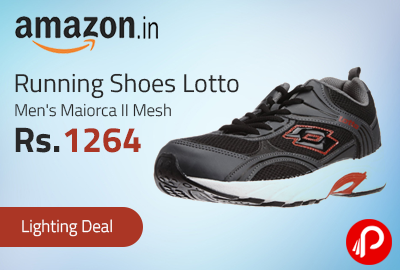 Running Shoes Lotto Men's Maiorca II Mesh Just at Rs.1264 - Amazon