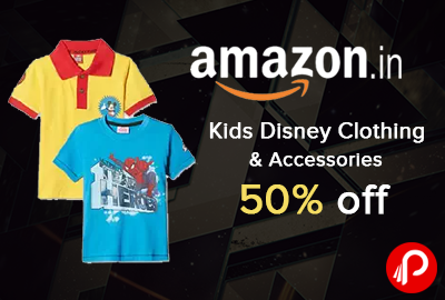 Kids Disney Clothing & Accessories 50% off or more - Amazon
